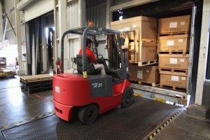 Hired Forklift Operator